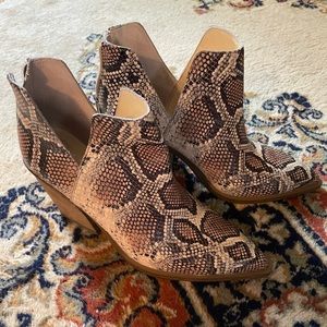 Vince Camuto Snake Bootie